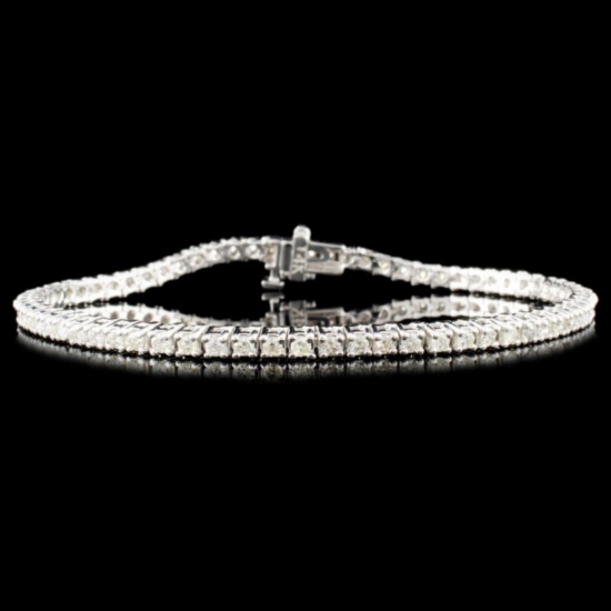 14K Gold 2.00ctw Diamond Bracelet