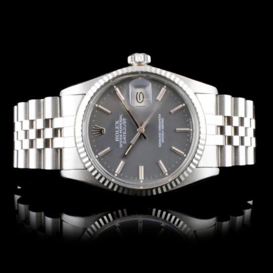 Rolex DateJust 18K & Stainless Steel 36mm Watch
