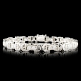 14K Gold 2.01ctw Diamond Bracelet