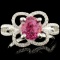 18K Gold 2.14ct Spinel & 0.37ctw Diamond Ring