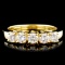 18K Gold 0.65ctw Diamond Ring