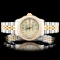 Rolex YG/SS DateJust Diamond Ladies Wristwatch