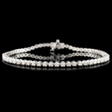 14K Gold 1.00ctw Diamond Bracelet