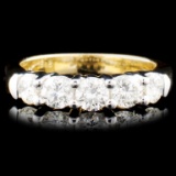 14K Gold 1.00ctw Diamond Ring