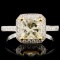 18K Gold 1.79ctw Diamond Ring