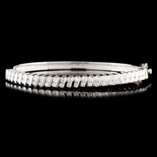 14K Gold 1.20ctw Diamond Bracelet