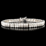 14K Gold 2.82ctw Diamond Bracelet