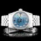 Rolex DateJust SS Diamond Wristwatch