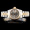 Rolex YG/SS DateJust Diamond Ladies Watch