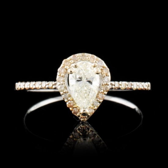 14K Gold 0.76ctw Diamond Ring