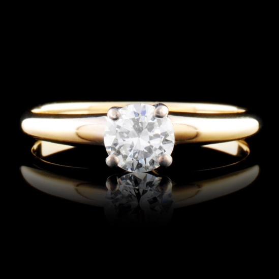 14K Gold 0.43ctw Diamond Ring