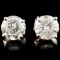 14K Gold 1.87ctw Diamond Earrings