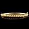 14K Gold 0.78ctw Diamond Bangle