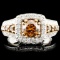 14K Gold 1.56ctw Diamond Ring