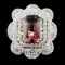 18K White Gold 8.62ct Tourmaline & 4.56ctw Diamond