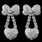 18K White Gold 1.28ct Diamond Earring