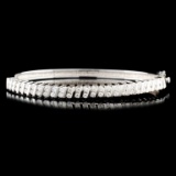 14K Gold 1.20ctw Diamond Bracelet