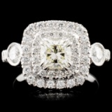 18K Gold 1.60ctw Diamond Ring