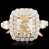 18K Gold 2.11ctw Diamond Ring