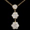 18K Yellow Gold 2.02ctw Diamond Necklace