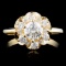 14K Gold 0.84ctw Diamond Ring