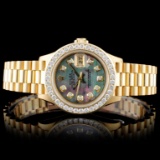 Rolex Presidential Diamond Ladies Watch