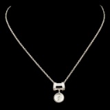 14K Gold 0.33ctw Diamond Pendant