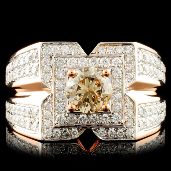 18K Gold 1.62ctw Diamond Ring