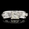 18K Gold 0.92ctw Diamond Ring