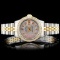 Rolex YG/SS DateJust 2.00ct Diamond Ladies Wristwa