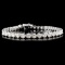 14K White Gold 7.00ctw Diamond Tennis Bracelet