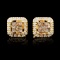 10K Gold 0.38ctw Diamond Earrings