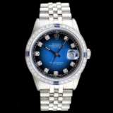 Rolex DateJust Diamond 36mm Wristwatch