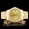 Rolex 18K Day-Date Diamond Wristwatch