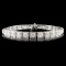 14K Gold 7.78ctw Diamond Bracelet