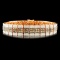 14K Gold 6.36ctw Diamond Bracelet