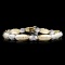 14K Gold 1.91ctw Diamond Bracelet