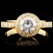 18K Gold 1.15ctw Diamond Ring