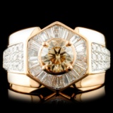 18k Gold 2.22ctw Diamond Ring