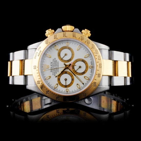 Rolex 18K YG/SS 40MM Daytona Wristwatch