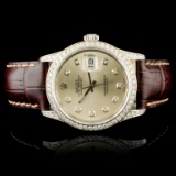 Rolex DateJust 1.50ctw Diamond 36MM Wristwatch