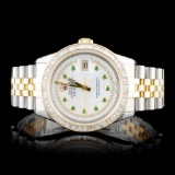 Rolex DateJust 3.00ct Diamond 36mm Wristwatch