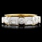 14K TT Gold 0.71ctw Diamond Ring