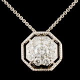 14K Gold 0.31ctw Diamond Necklace