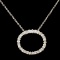 14K Gold 0.43ctw Diamond Pendant