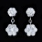 18K Gold 2.68ct Diamond Earrings