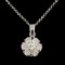 14K Gold 0.65ctw Diamond Pendant