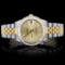 Rolex YG/SS DateJust 2.50ct Diamond 31MM Watch