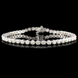 14K Gold 3.00ctw Diamond Bracelet