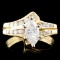 14K Gold 1.19ctw Diamond Ring